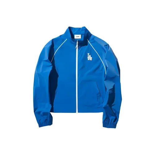 MLB Los Angeles Dodgers Trench Coats Women's Blue