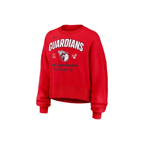 Nike Cleveland Guardians Women's Nike Mlb Pullover Crew