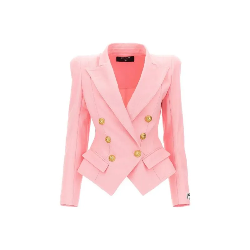 BALMAIN Business Suits Women's Pink-0