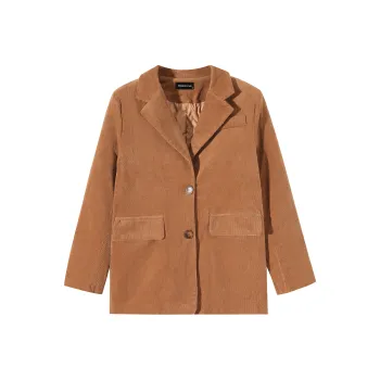 EIDOLON GRAIN Velvet Jackets Women's Vintage Ginger