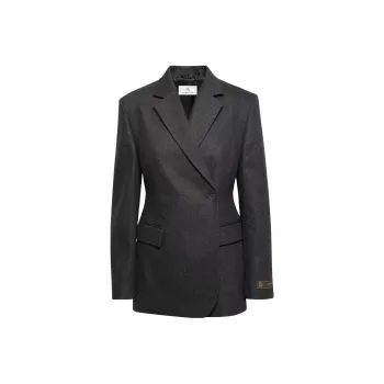 ARITZIA Babaton Architect Blazer Business Suit Women's Heather Charcoal/Sitanwood Charcoal