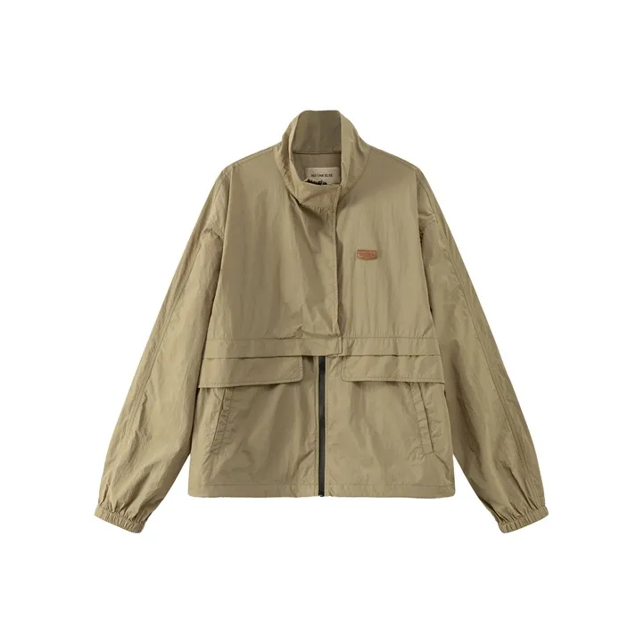 NO ONE ELSE Cropped Coats Unisex-2