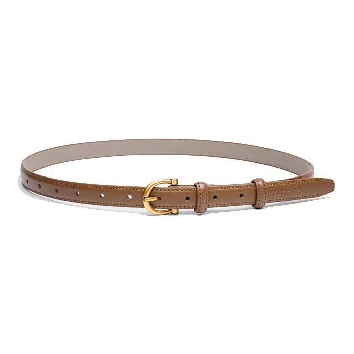 TUCANO Cow Split Leather Belts Women's Width 1.9cm-6