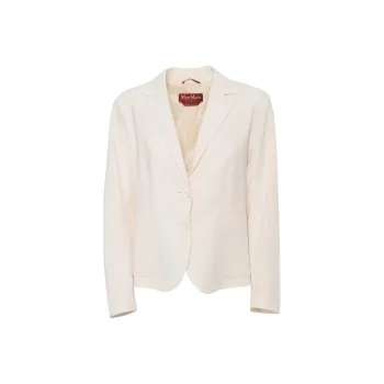 MaxMara Studio Single Breasted Long Sleeved Jacket