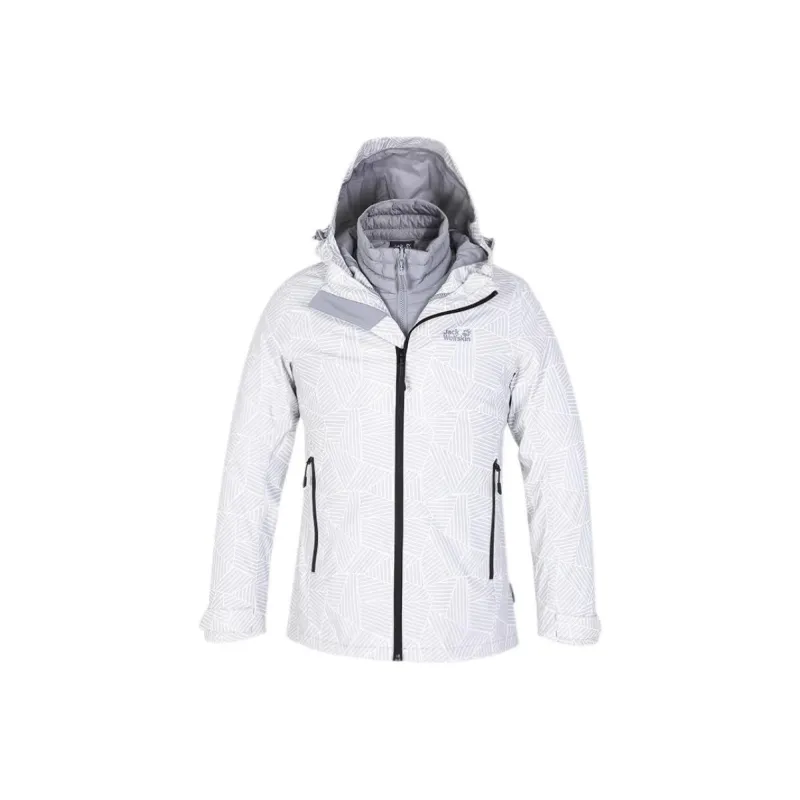 Jack Wolfskin Waterproof And Windproof Windbreaker Jacket Women's-8