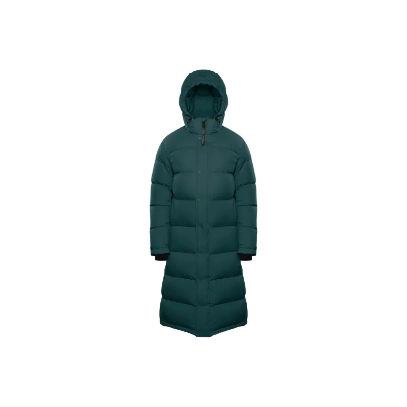 ARITZIA The Super Puff Long CliMATTE Down Jacket Women's Herbage Green/Herbal Green-0