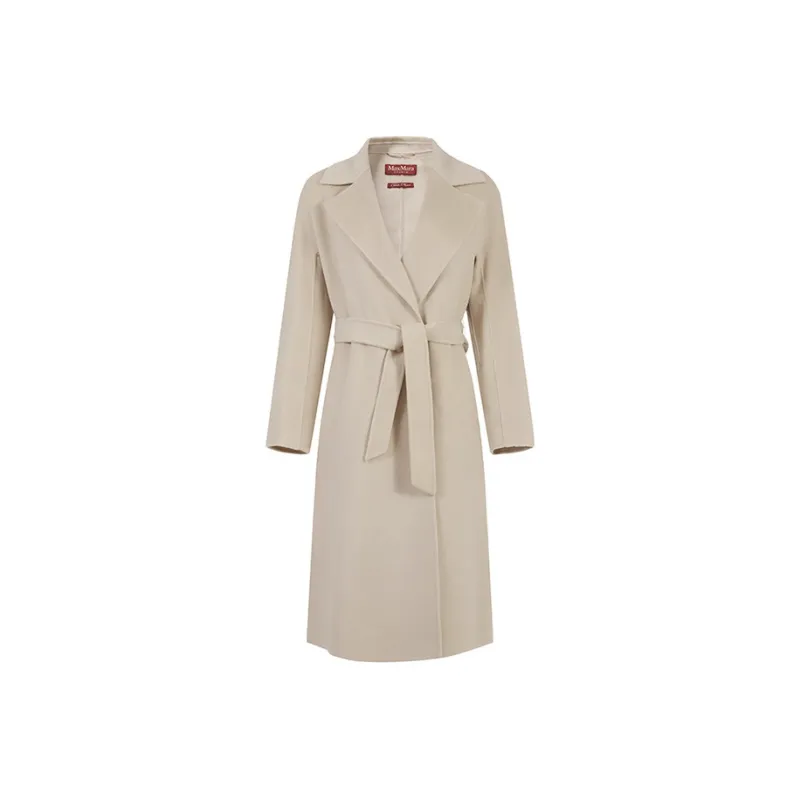 MaxMara Studio Rapido Collection FW24 Coat Women's Beige-0