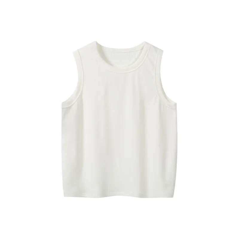 KVIV Tank Tops Men White -4