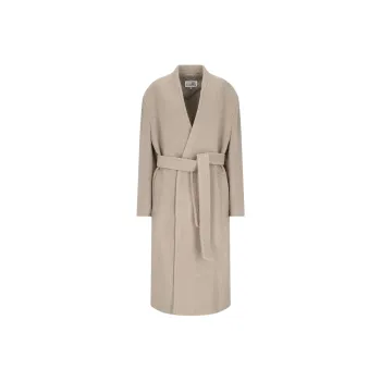 MM6 Maison Margiela Belted Long Coat