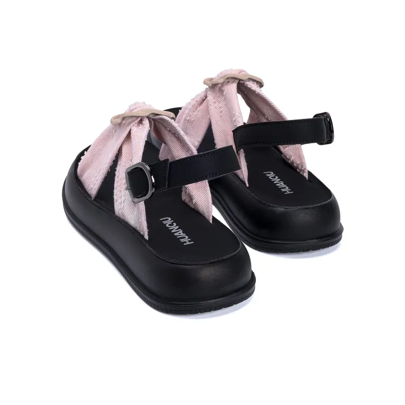 HUANQIU Beach Sandals Women's Pink-5