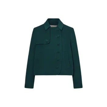 CARVEN Coats Women's Dark Green