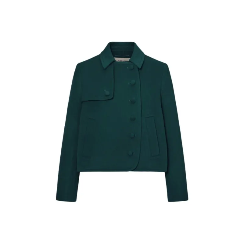 CARVEN Coats Women's Dark Green-0