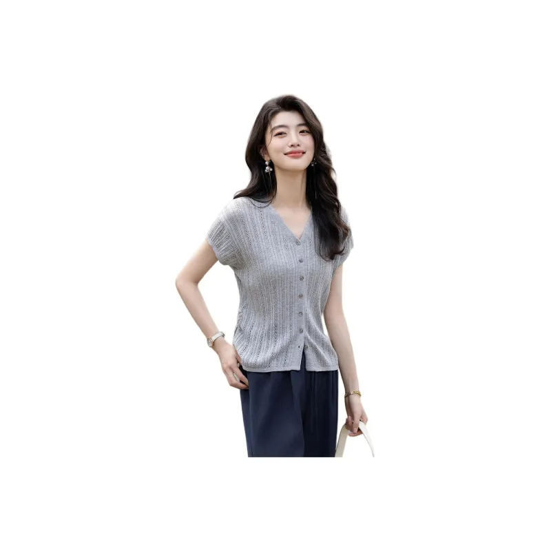 【dme】 Knitwear Women's Heather Gray-0