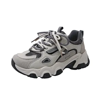 BEN SHERMAN Slip Resistant, Abrasion Resistant, Breathable Coverage Low Top Chunky Sneakers Unisex