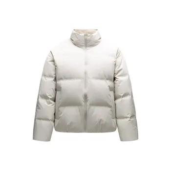 CHAOJIANTA Down Jacket Women's Plain Mist Gray