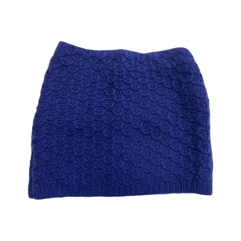 CHANEL 22A Premium Handmade Collection Casual Short Skirts Women's Blue-1