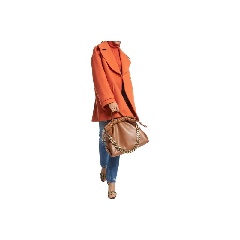 MICHAEL KORS Coat Women's Orange Red-0