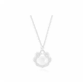 TIANJUE Natural Chalcedony Necklaces Unisex