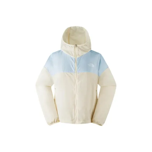 THE NORTH FACE Breathable, Quick Dry, Windproof, UV Protection Sun Protection Clothing Women's Blue, Beige, Multicolor