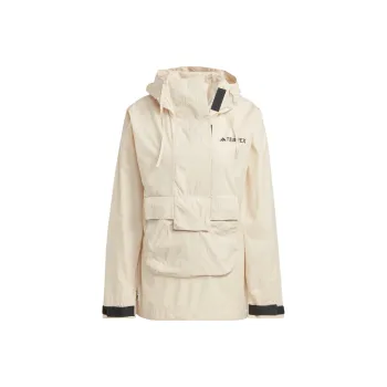 Adidas Windbreaker Jackets Women's Beige Yellow