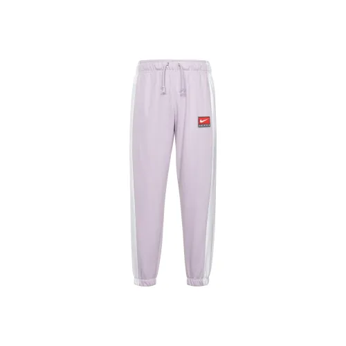 Nike Colour block 'Doll/White' Track Trousers