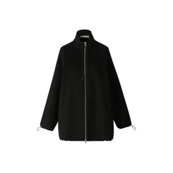 III VIVINIKO Velvet feel Coat Women's Black