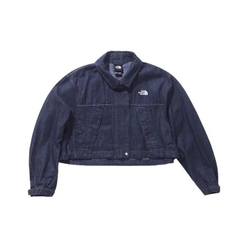 THE NORTH FACE Denim Jackets Women's Navy Blue
