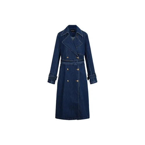 URBAN REVIVO Denim Jackets Women's Blue