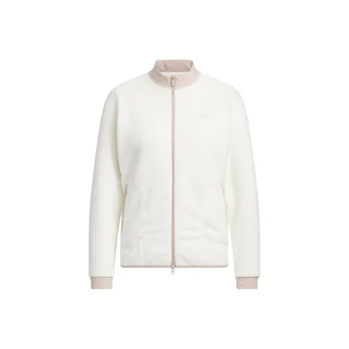 Adidas Velvet Jackets Women's White