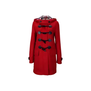 Burberry Trench Coats Women's Red