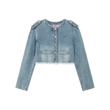 CHUU Denim Jackets Women's Denim Blue