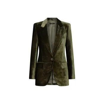 TOM FORD Single-breasted Velvet Blazer