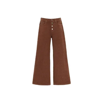 COACH Casual Pants Women's Brown