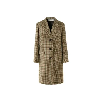 III VIVINIKO Coats Women's Light Coffee
