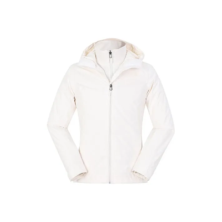 THE NORTH FACE Waterproof And Windproof Windbreaker Jacket Women's White-0