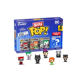 Funko DC Collection Harley Quinn 4 Piece Set Chibi Figures