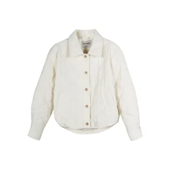 MISSSHINE Puffer Jacket Women's Ecru