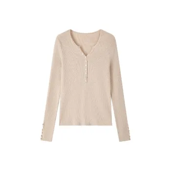INSUN Knitwear Women's Apricot