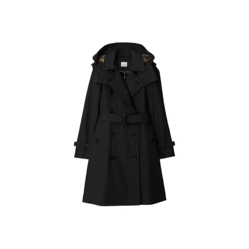 Burberry SS24 Trench Coat Women's Black-0
