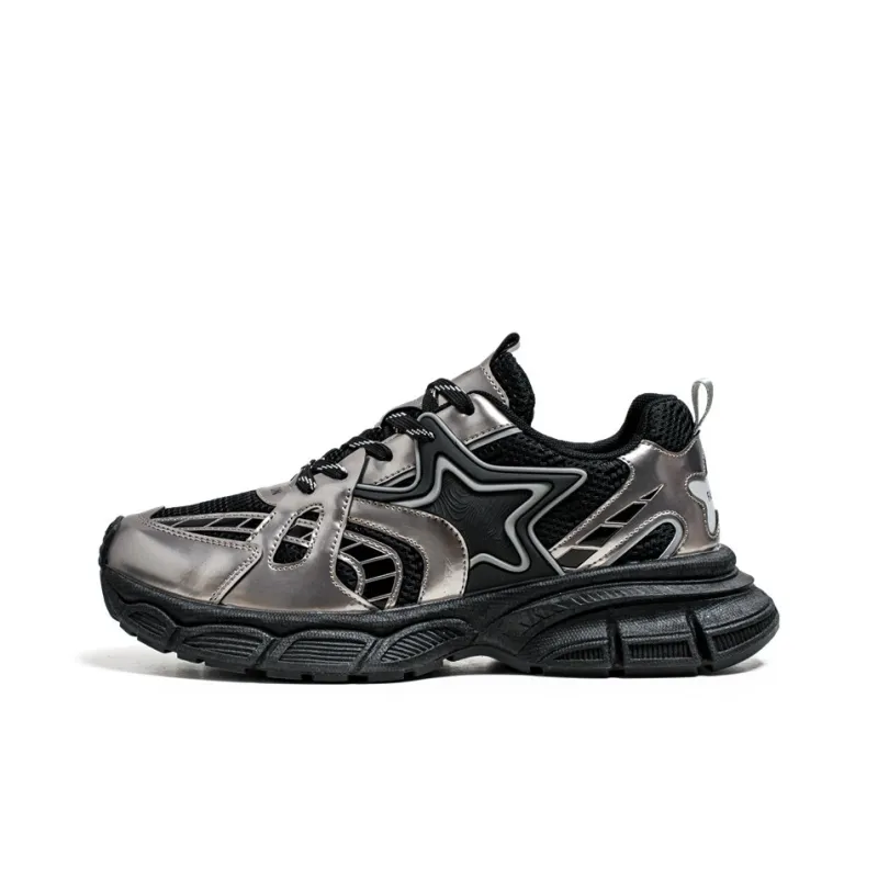 BEN SHERMAN Cushioning Height Increase Low Top Chunky Sneakers Men's-8