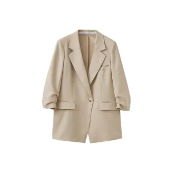SHUIYUNJIAN Business Suit Women's Light Khaki