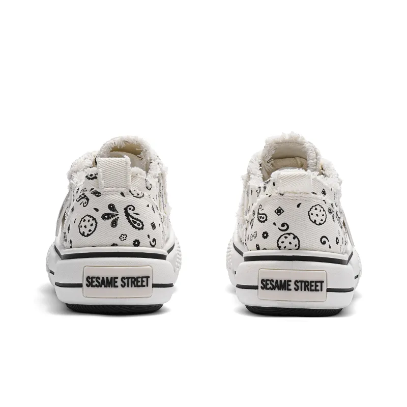 SESAME STREET Platform Canvas Shoes Unisex-4
