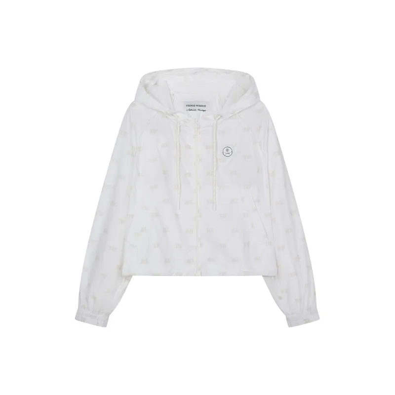 Teenie Weenie Cropped Coat Women's Ivory White-0