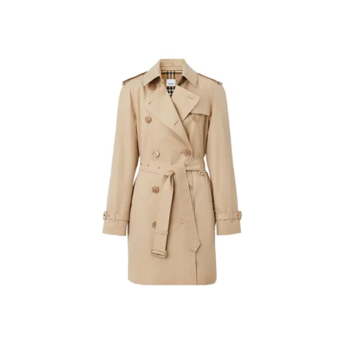 Burberry FW22 Trench Coat Women's Soft Yellow Umber