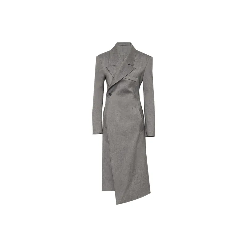 MEIYANG Trench Coats Women's-0