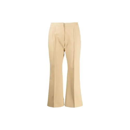 JIL SANDER Knitted Sweatpants Women's Camel Brown