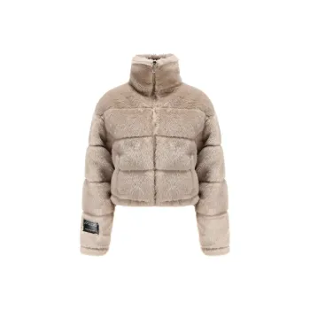 JYOSEI Velvet feel Coat Women's Camel