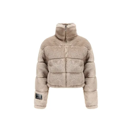 JYOSEI Velvet feel Coat Women's Camel