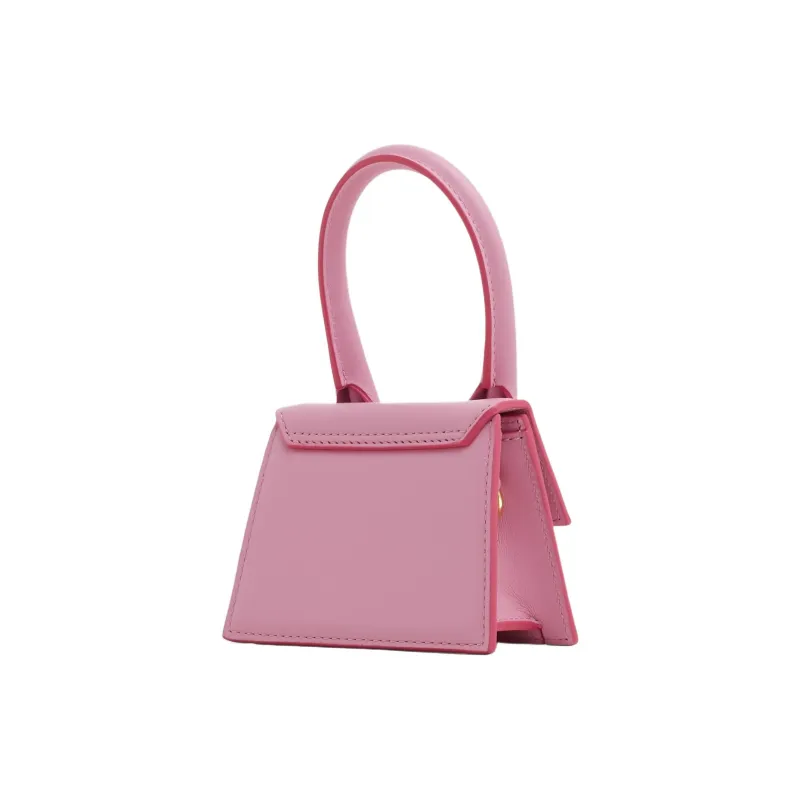 Jacquemus Le Chiquito Leather Handbag Mini Women's Pink-1