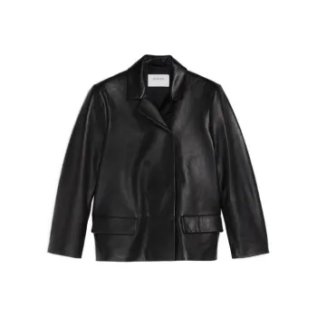 SportMa Leather Jacket Women's Black